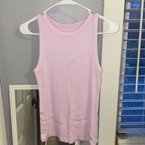 A new day size light pink/purple tank top